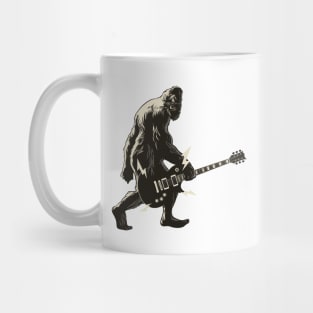 Bigfoot loves rock and roll Mug